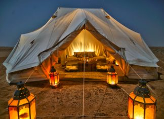 Der Natur ganz nah: wildes Zelten in Oman