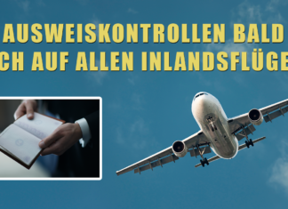 Bald auch Ausweiskontrollen auf allen Inlandsflügen?