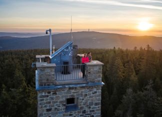Auffahrt zum Frühling im Fichtelgebirge