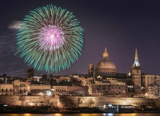 Malta lädt zum internationalen Feuerwerksfestival