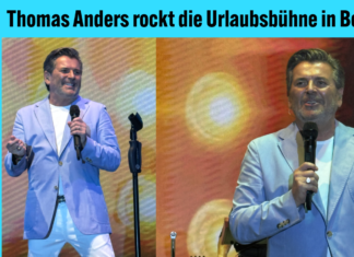 HIER rockt Thomas Anders die Eventbühne in Belek