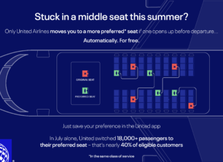 United Airlines: Sitzplatz-Service per App äußerst beliebt