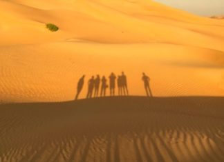 Übernachten in der Wüste