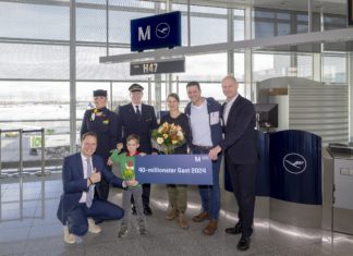 Münchner Airport begrüßt erstmals nach Corona 40-millionsten Fluggast