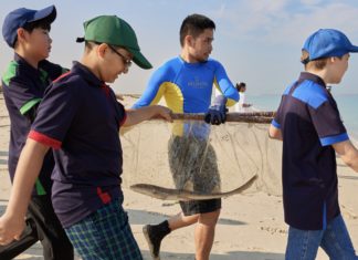 Meereschutz im Fokus: Atlantis Dubai lässt Haie und Rochen auswildern und säubert Strände