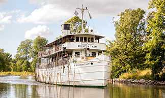 Das älteste Passagierschiff der Welt mit Übernachtungsmöglichkeit feiert Geburtstag