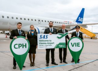 Größte Airline Skandinaviens kehrt nach Wien zurück: SAS fliegt täglich nach Kopenhagen ab 26. Oktober 2025