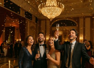 Glamouröse Silvestergala im Hotel Meliá Berlin: Feiern zwischen Ballsaal und Tapa