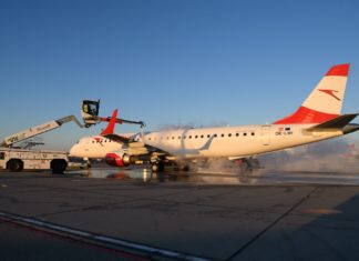 Startklar auch bei Schnee und Eis: Der Flughafen Wien ist mit 500 Mitarbeiterinnen und Mitarbeitern im Winterdienst und bei der Enteisung, sowie mit über 94 Spezialfahrzeugen gut auf den Winter vorbereitet