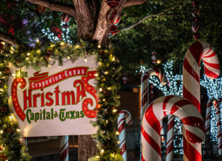 Grapevine, TX, von Newsweek zur Best Christmas Town der USA gekürt!