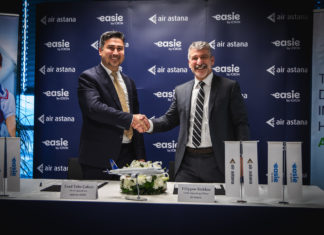 Air Astana optimiert Bodenabfertigung mit KI-gestützter Lösung easie von ICRON