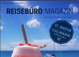 Reisebüro Magazin 09/2026 ist online: St. Martin kulinarisch entdecken und Bozcaada erleben