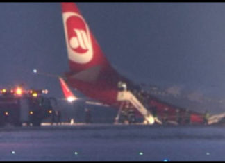 Air Berlin Maschine kommt in Dortmund von Landebahn ab!